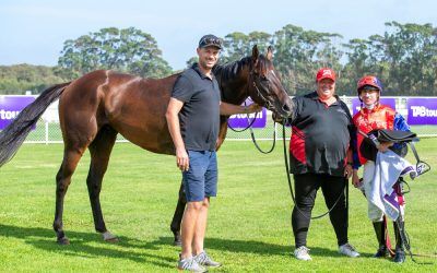 Double for Pearces at Albany