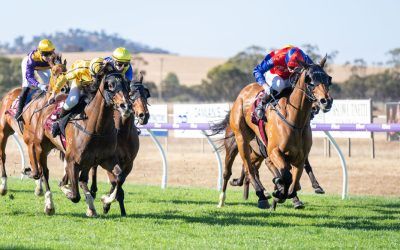 Outspoken Lad hits his straps third-up