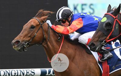 Bella Nipotina lands upset win in Giga Kick Stakes