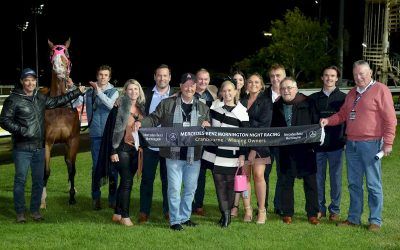 Punters celebrate after “Flute” fightback