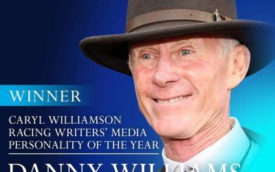 DANNY WILLIAMS WINS CARYL WILLIAMSON NSW RACING WRITER’S PERSONALITY OF THE YEAR AWARD