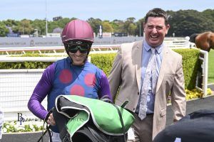 Jockey Jay Ford and Stable Foreman Bruno D'Arcangelo