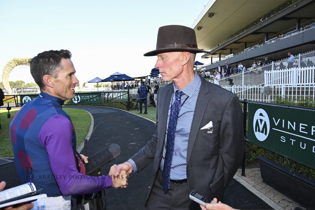 Danny commended Jay for his expert handling of the gelding, noting how far the horse’s maturity had progressed through the season after many challenges including a frustrating lack of racing sense and a period of injury.