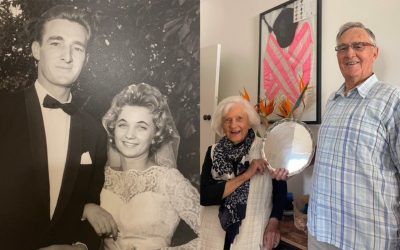 Pat and Elga Barns reflect on 60 wonderful years