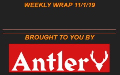 Weekly Wrap 11/1/19