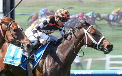 AN ELECTRIC TURN OF FOOT GETS ZASZOU HER 1ST METRO WIN