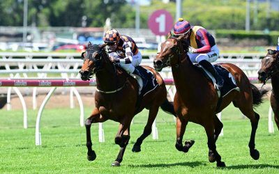 LEXY ROSE SHOWS PLENTY OF DETERMINATION WINNING AT EAGLE FARM