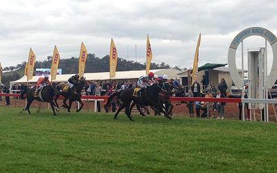 Private O’Dea Salutes in the Toodyay Cup