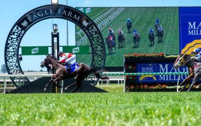 INDISCREETLY PROVES TOO STRONG AT EAGLE FARM