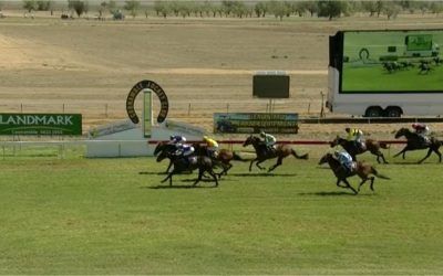 Damien Lane Trains The First Three At Coonamble