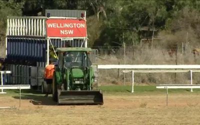 The Team Saddles Up For Racing At Wellington On Monday