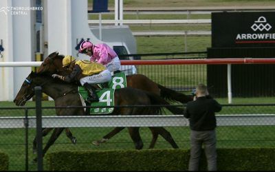 Damien Lane Saddles Up For Racing At Scone On Wednesday