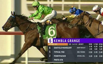 Oakfield Mahogany wins at Kembla