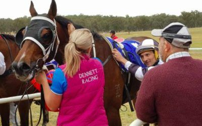 Racing: Melissa Dennett celebrates Bundarra Cup success with Kyrgios