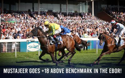 Mustajeer runs +18 above benchmark in Ebor! Luke Murrell’s York festival recap