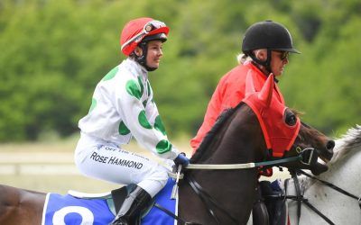 Hammond in the saddle for debut race