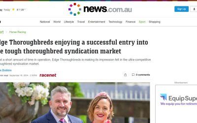 Racenet + Courier Mail Edge Thoroughbreds Enjoying a Successful Entry…