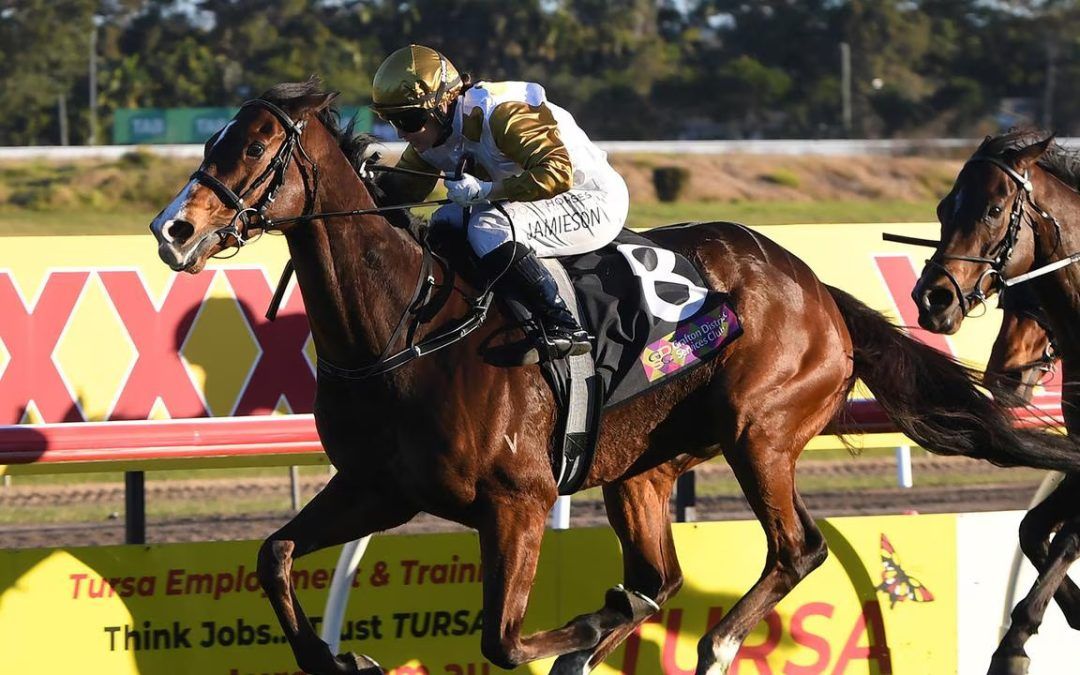 Jeff Dunn celebrates breakthrough stakes success