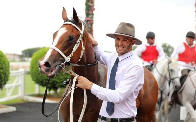 Jeff Dunn ready for a Beaudesert sip