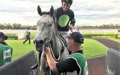 SO SPIRITED charges to victory at Warwick Farm