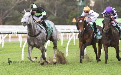 ​SO SPIRITED back in the winners’ stall!