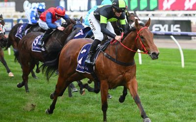 THE BLACK CLOUD thunders at Flemington!