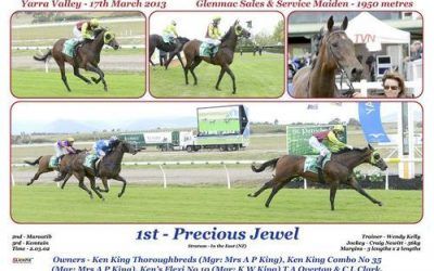 PRECIOUS JEWEL WINS YARRA VALLEY