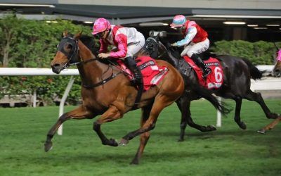 BONS A PEARLA WINS AGAIN AT HAPPY VALLEY