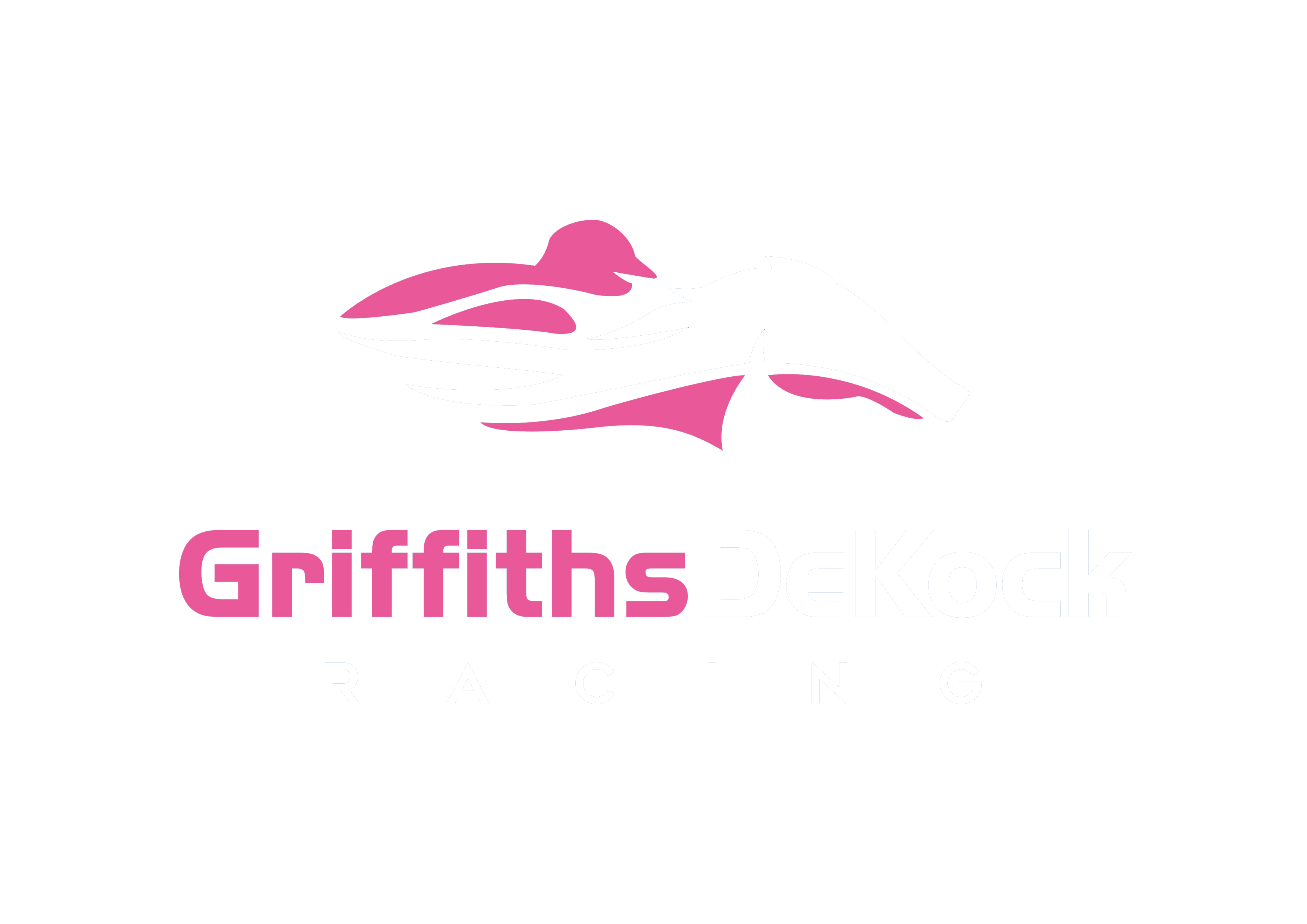 Griffiths De Kock Logo- blue background
