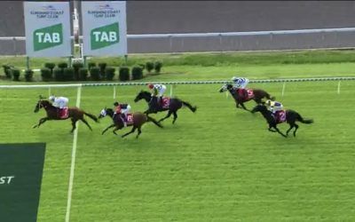 MANDEVILLE ROCKER WINS ON DEBUT